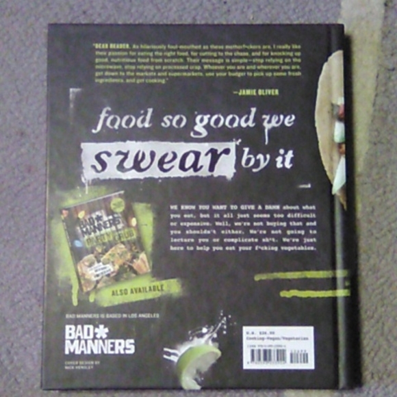 Brand new Hardcover cookbook Titled, BAD MANNERS the official cookbook. - Picture 5 of 9
